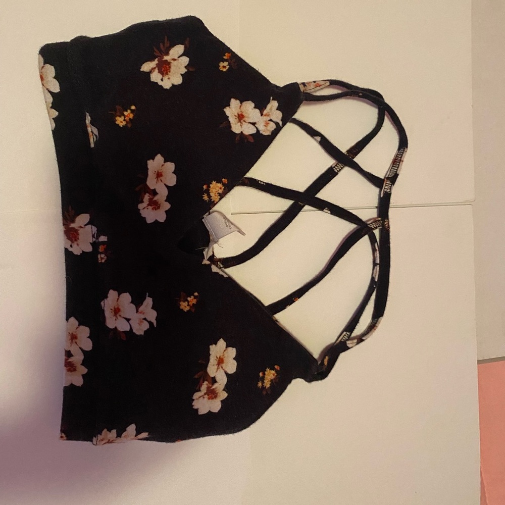 Flower crop top